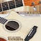 Pyle 41'' Inch   6-String Electric Acoustic Guitar - Guitar with Digital Tuner & Accessory Kit (Nature co PEAG200 - alternate 6
